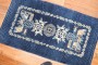 Blue Chinese Peking Small Rug No. j2759