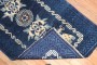 Blue Chinese Peking Small Rug No. j2759