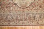 Worn Persian Tabriz Rooster Animal Rug No. j2763