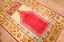 Colorful Antique Turkish Oushak Prayer Rug No. j2839