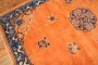 Fire Orange Chinese Peking Rug No. j2855