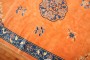 Fire Orange Chinese Peking Rug No. j2855