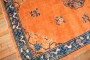 Fire Orange Chinese Peking Rug No. j2855