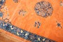 Fire Orange Chinese Peking Rug No. j2855