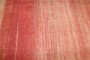 Tomato Red Antique Turkish Oushak Rug No. j2863