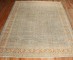 Persian Tabriz Orange Blue Rug No. j2906