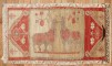 Double Deer Anatolian Mini Rug No. j2972