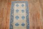 Blue Tan Small Turkish Runner No. j2982