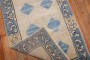 Blue Tan Small Turkish Runner No. j2982