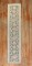 Feminine Antique Turkish Oushak Runner No. j2993