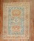 Antique Heriz Karadja Accent Rug No. j3013