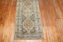 Antique Long Malayer Green Khaki Brown Runner No. j3023