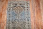 Antique Long Malayer Green Khaki Brown Runner No. j3023