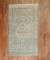 Khaki Green Persian Bibikabad Accent Rug No. j3025