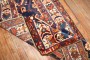 Navy Blue Northwest Persian Long Runner No. j3028