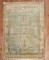 Sea Foam Green Persian Scatter square rug No. j3036