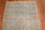 Green Peach Persian Worn Mahal Accent Rug No. j3040