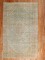 Green Peach Persian Worn Mahal Accent Rug No. j3040