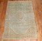 Green Peach Persian Worn Mahal Accent Rug No. j3040