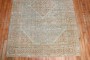 Green Peach Persian Worn Mahal Accent Rug No. j3040