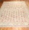 Ivory Antique Turkish Ghiordes Room Size Rug No. j3051