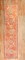 Orange Antique Turkish Oushak Runner No. j3057