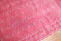 Bright Pink Oversize Afghan Rug No. j3068