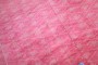 Bright Pink Oversize Afghan Rug No. j3068