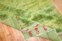 Lime Green Turkish Tulu Rug No. j3077