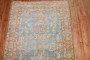 Sky Blue Sarouk Accent Rug No. j3135