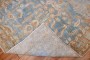 Sky Blue Sarouk Accent Rug No. j3135