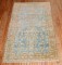 Sky Blue Sarouk Accent Rug No. j3135