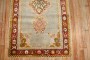 Blue Vintage Turkish Oushak Scatter Rug No. j3138