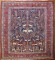 Botanical Animal Persian Meshed Rug No. j3141