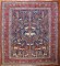 Botanical Animal Persian Meshed Rug No. j3141