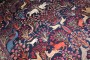 Botanical Animal Persian Meshed Rug No. j3141