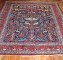 Botanical Animal Persian Meshed Rug No. j3141