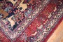 Botanical Animal Persian Meshed Rug No. j3141