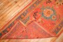 Long Orange Antique Oushak Runner No. j3147