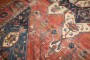 Late 19th Century Worn Persian Serapi Rug No. j3149