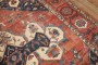 Late 19th Century Worn Persian Serapi Rug No. j3149