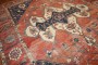 Late 19th Century Worn Persian Serapi Rug No. j3149