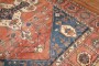 Late 19th Century Worn Persian Serapi Rug No. j3149