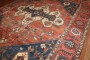 Late 19th Century Worn Persian Serapi Rug No. j3149