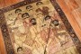 Biblical Theme Antique Lavar Kerman Rug No. j3154