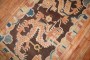 Antique Dragon Tibetan Throw Rug No. j3169