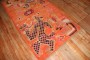 Orange Tibetan Dragon Rug No. j3180