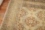 Large Brown Wheat Antique Persian Isfahan Rug No. j3188