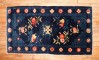 Blue Chinese Throw Rug No. j3198