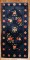 Blue Chinese Throw Rug No. j3198